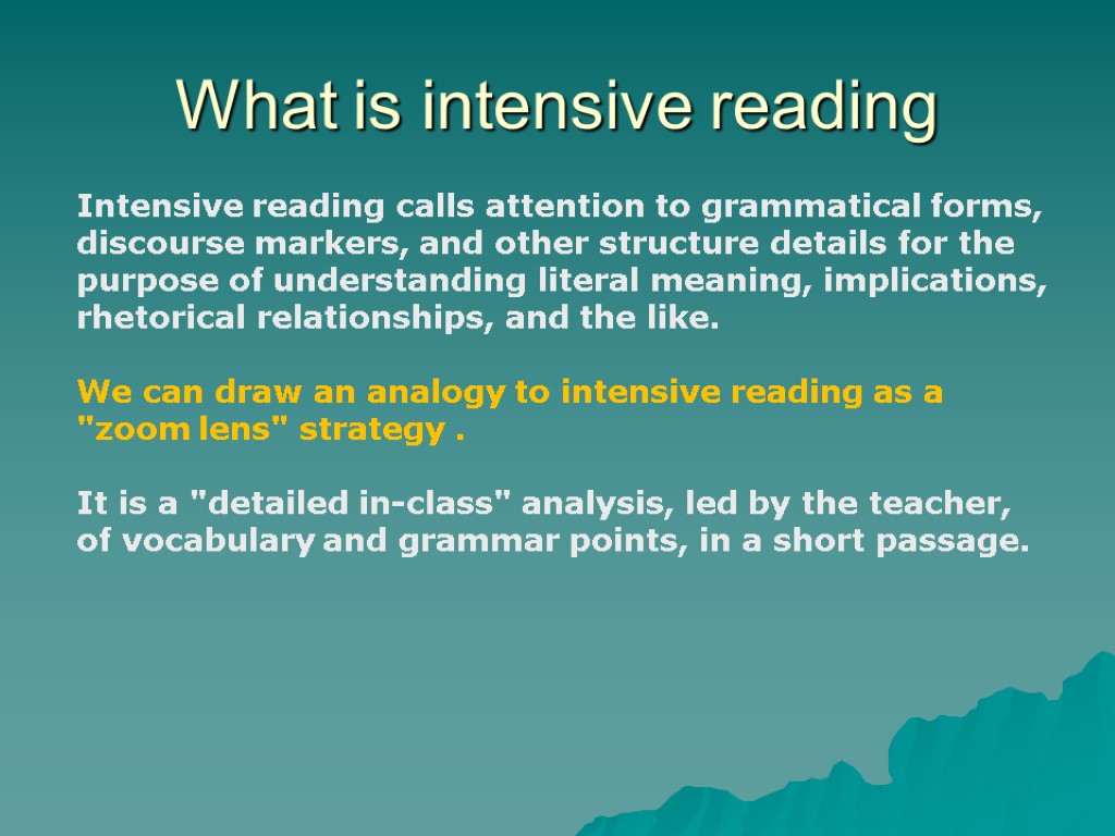 Teaching Reading Communicatively Types Of Reading Oral Silent